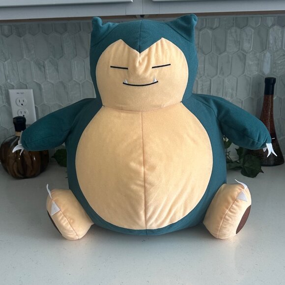 Snorlax Plush Stuffed Toy 2022 By Toy Factory Pokemon Collectible - Picture 1 of 9